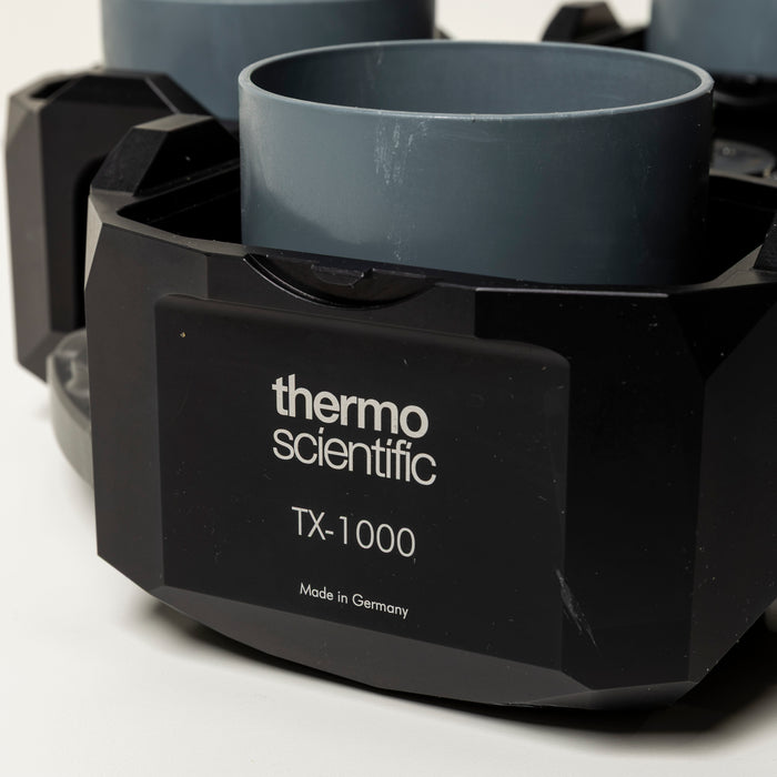 Thermo Scientific TX-1000 Rotor mit Mikrotiterplattenbechern und Flaschenadaptern