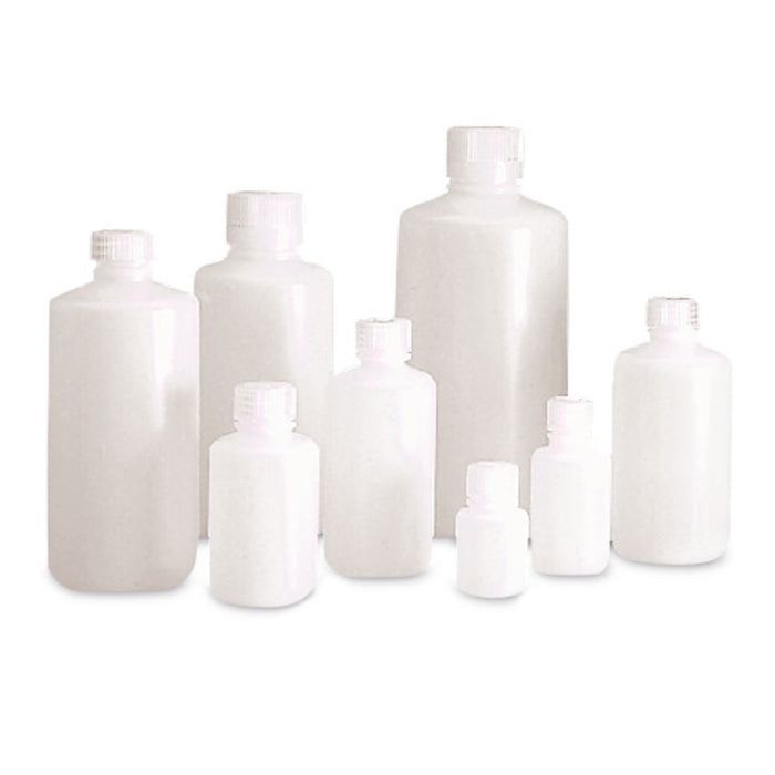 Enghalsflaschen, HDPE, auslaufsicher, 8 ml (12 Stk.)