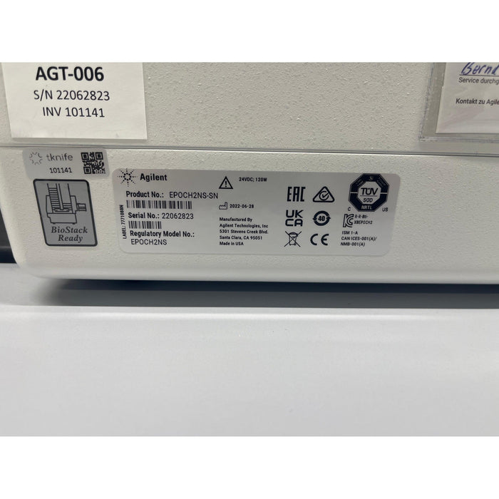 Biotek Epoch 2 Platereader (06.2022)