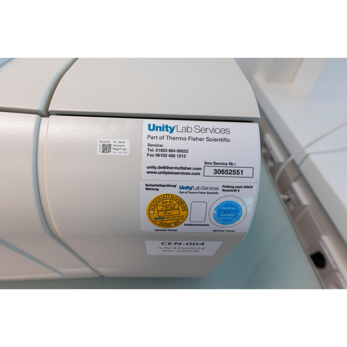 Heraeus Megafuge 40R Tischzentrifuge (11.2019)