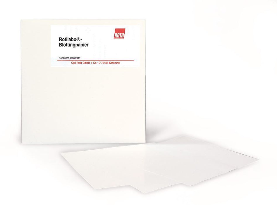 ROTILABO®Blottingpapiere, Dicke 0,17 mm, 200 x 200 mm (100 Blatt)