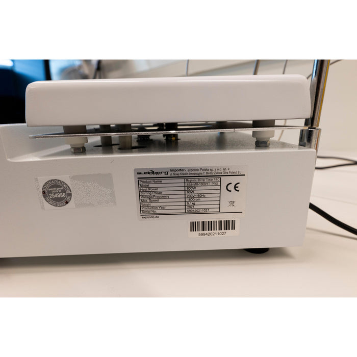 Steinberg SBS-MR-1600/1T PRO Magnetrührer mit Heizplatte (2021)