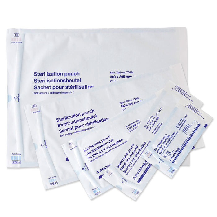 Qualitix® Sterilisationsbeutel, 90 x 260 mm<br>[200 Stk.]