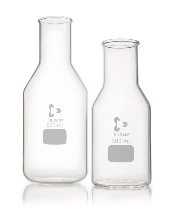 Nährbodenflasche mit Bördelrand, DURAN®, Höhe 313 mm, 2500 ml (1 Stk.)