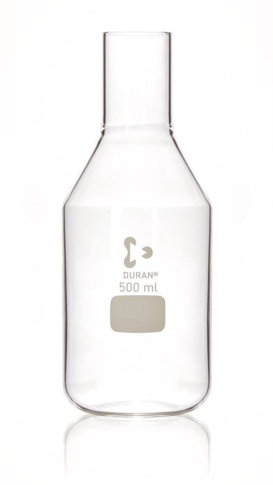 Nährbodenflasche mit geradem Hals, DURAN®, Höhe 208 mm, 500 ml (1 Stk.)