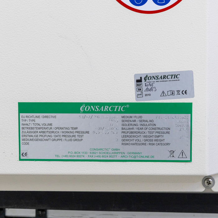 Consartic Biofreeze BV45 Controlled Rate Freezer