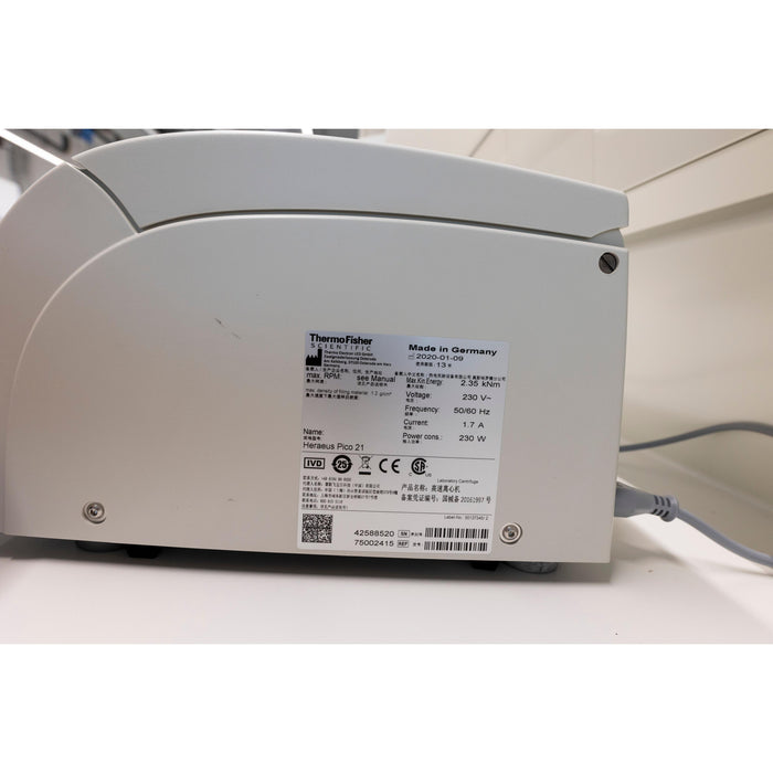Heraeus Pico 21 Tischzentrifuge (01.2020)