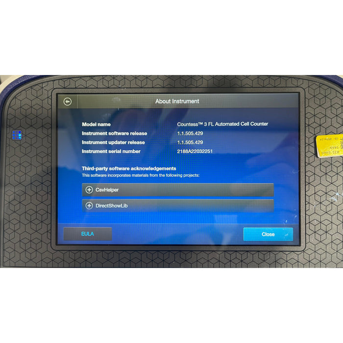 Cellcounter Invitrogen Countess 3 FL