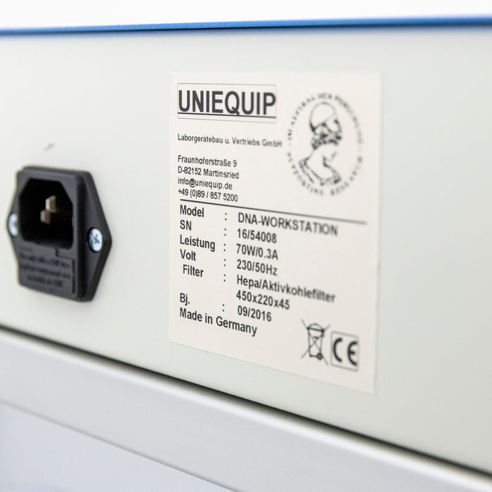 Uniequip UV/PCR Cabinet