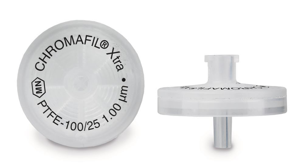 CHROMAFIL®-Spritzenvorsatzfil. PTFE Xtra, Porengr. 1,0 µm, Ø 25 mm (100 Stk.)