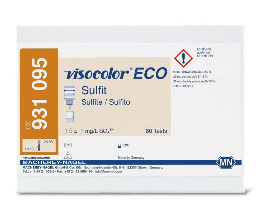 VISOCOLOR® ECO Testbesteck, Sulfit SO32-