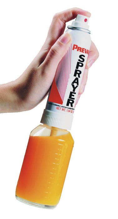 DC-Sprayer, inkl. Treibgas-Patrone (94 ml),  Ansaugrohr, Glasflasche
