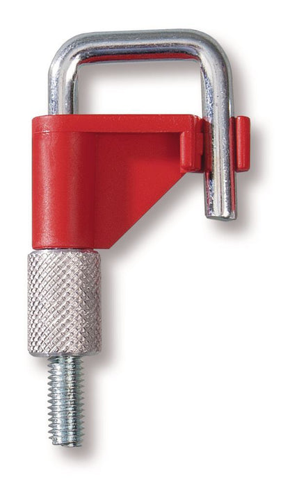 Schlauchklemme für Schläuche, bis 15 mm, rot, PVDF/Stahl (1 Stk.)