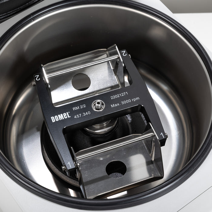 Universalzentrifuge Domel Centric 250 mit Plattenrotor