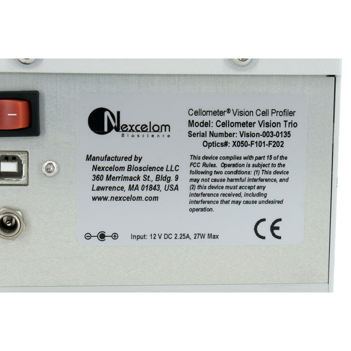 Cellcounter Nexcelom Bioscience Cellometer Vision Trio (ohne Laptop)