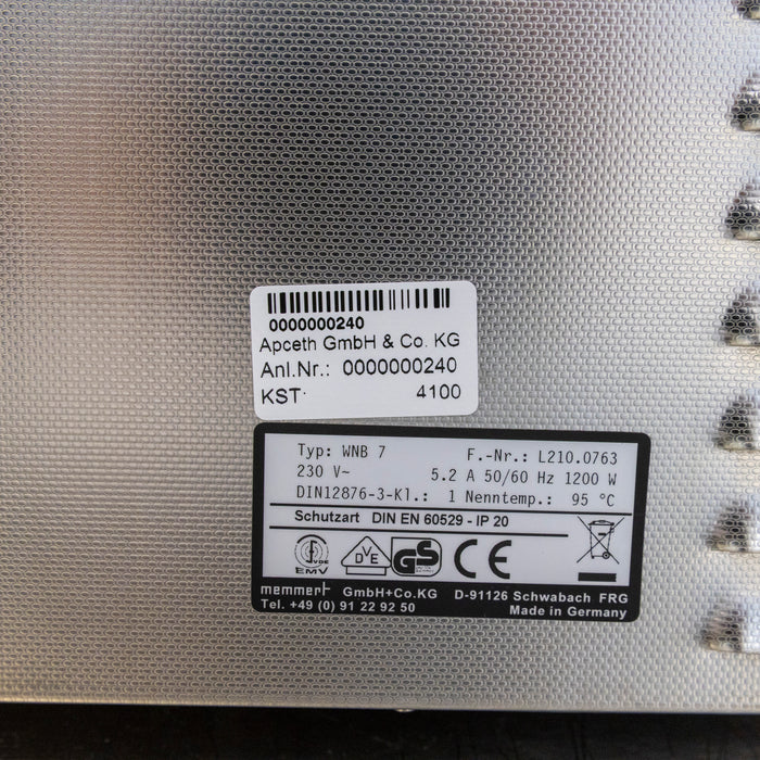 Memmert WNB 7 – Precision Laboratory Water Bath 7 L