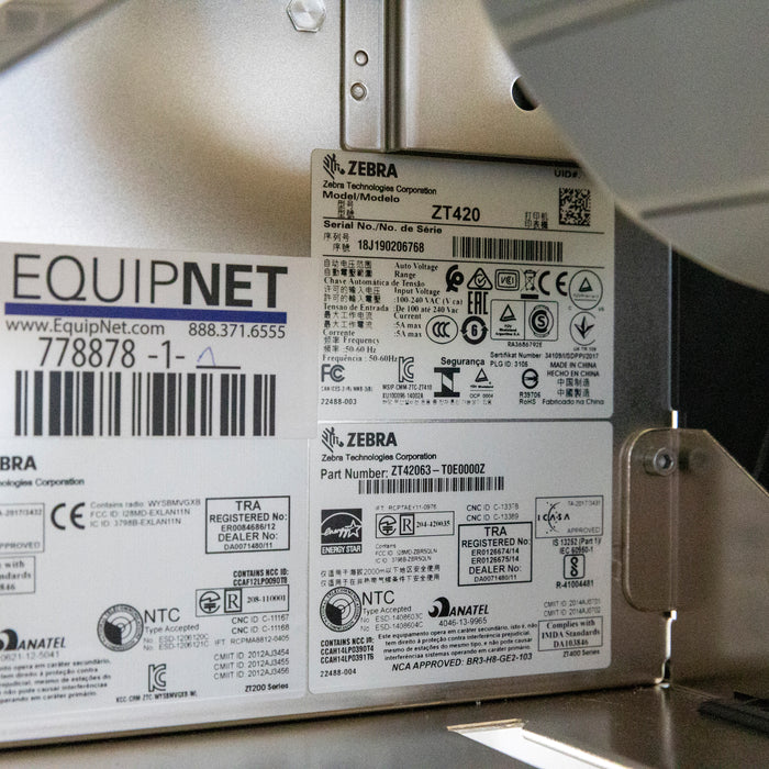 MIN #116 ZT420WEtikette-eLeThCZebra ZT420 – Industrial Thermal Label Printer with Wi-Fi