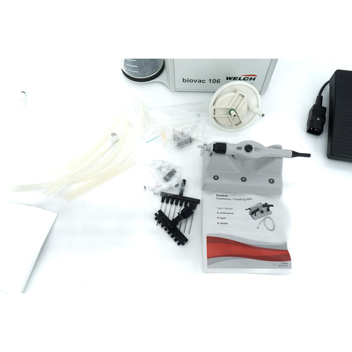 Welch biovac 106 mit 2L Glasgefäß Absaugsystem (05.2016)