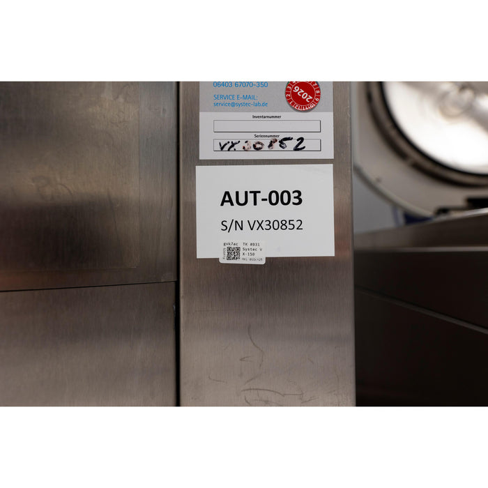 Systec VX-150 Autoklav (2022)