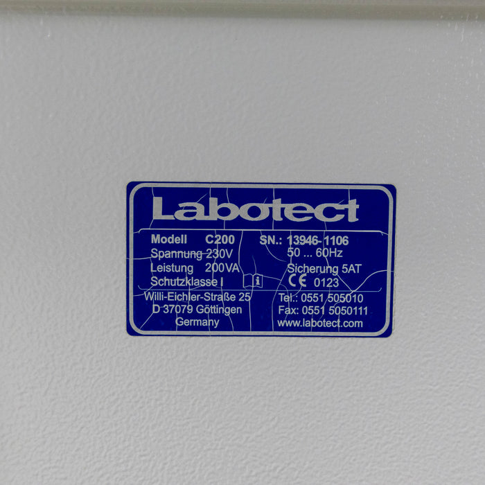 Labotect C200 CO₂ Incubator – 200 L