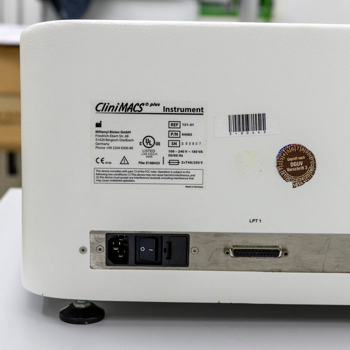 Miltenyi Biotec CliniMACS Plus – Automated Clinical Cell Separator