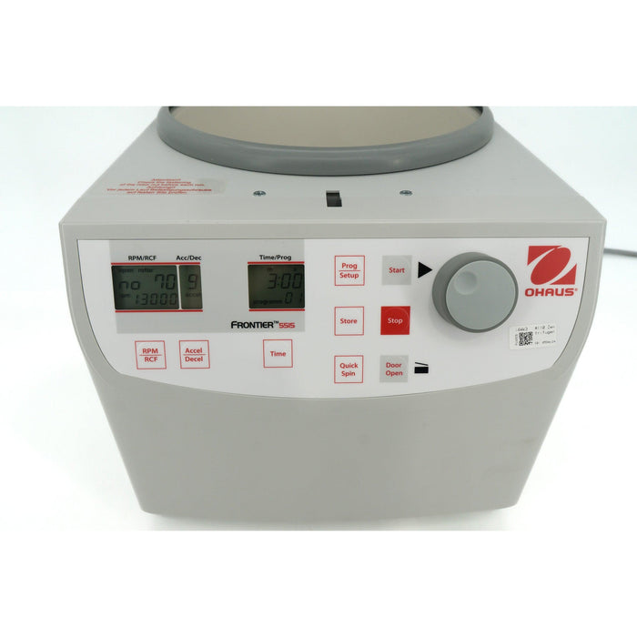 Tischzentrifuge Ohaus Frontier 5000 mit Rotor für 30x 1,5/2,0 mL (2022)