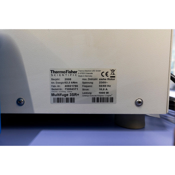 Multifuge 3SR+ Tischzentrifuge (2008)
