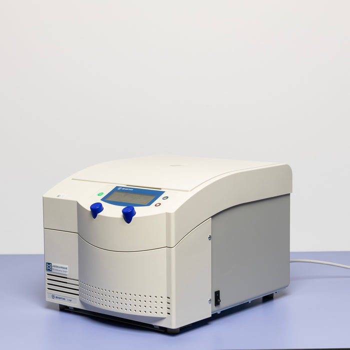 Sigma Zentrifuge 2-16P mit Rotor Ausschwingrotor 11122 + Becher 13222 und Winkelrotor 12148