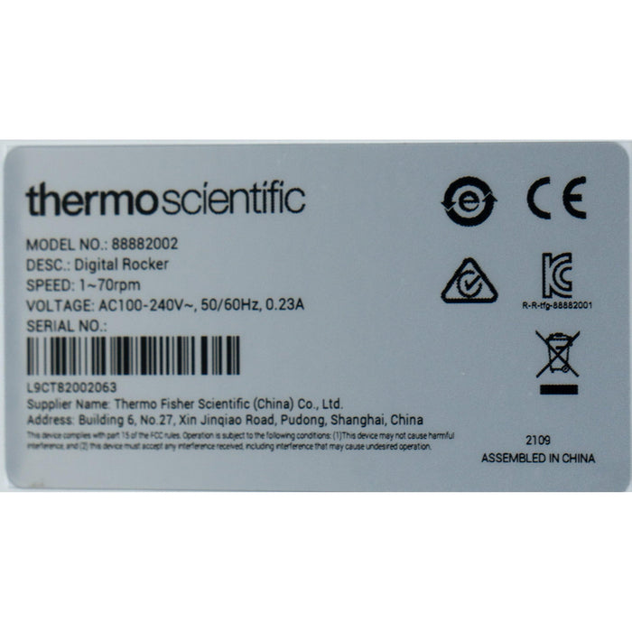 Wippschüttler Thermo Scientific Digitaler (2022)