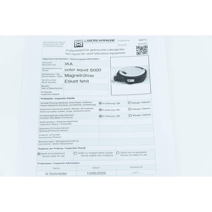 Magnetrührer IKA color squid (white) bis 1L