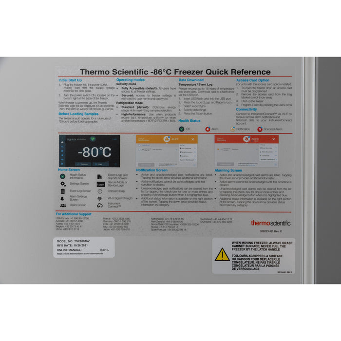 Ultratiefkühlschrank Thermo Scientific TSX60086V