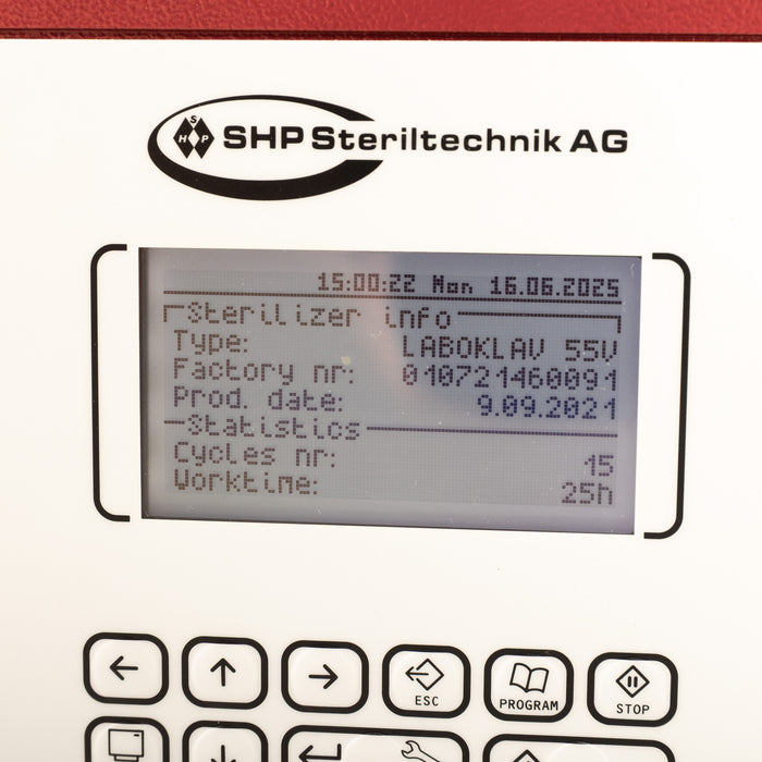 Tischautoklav HP Laboklav 55V