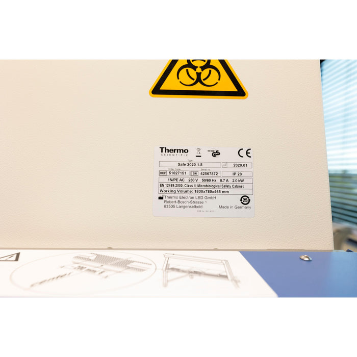 Safe 2020 1.8m BSC/Sicherheitswerkbank (01.2020)