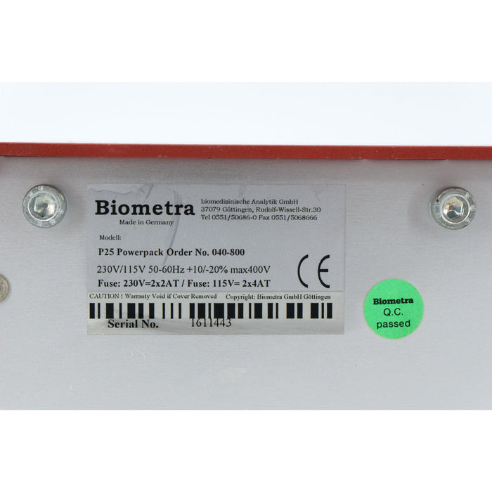 Powersupply Biometra Standard Power Pack P25