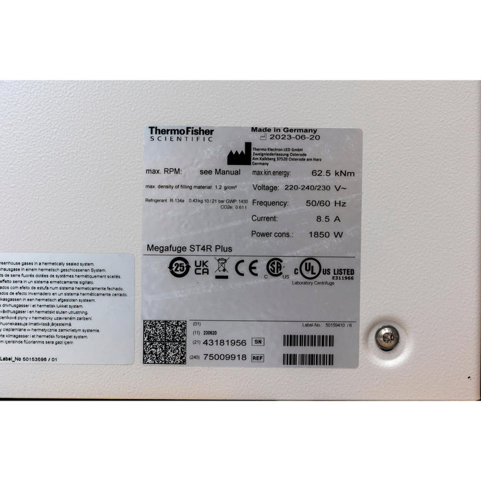 Megafuge ST4R Plus Tischzentrifuge (05.2023)