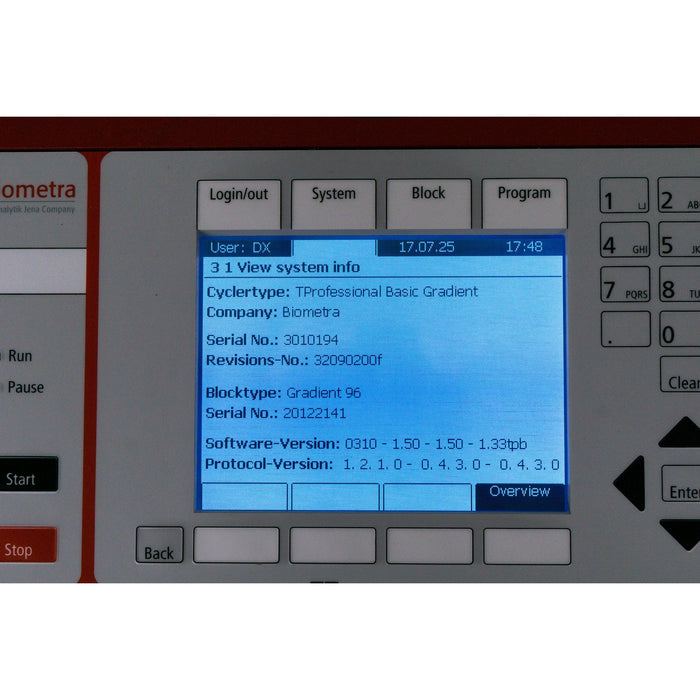 PCR-Thermocycler Biometra TProfessional BASIC 96 Gradient mit Goldblock (2012)