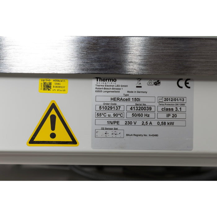 2x CO2 Inkubatoren Thermo Scientific Heracell 150i (2011/2012)