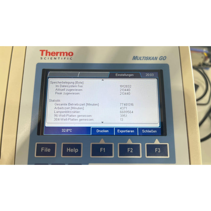 Spektrophotometer Thermo Scientific Multiskan Go für Küvetten (11.2010)