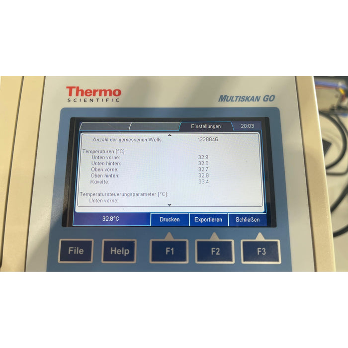Spektrophotometer Thermo Scientific Multiskan Go für Küvetten (11.2010)
