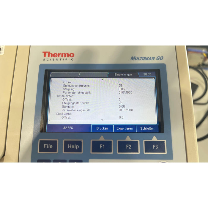 Spektrophotometer Thermo Scientific Multiskan Go für Küvetten (11.2010)