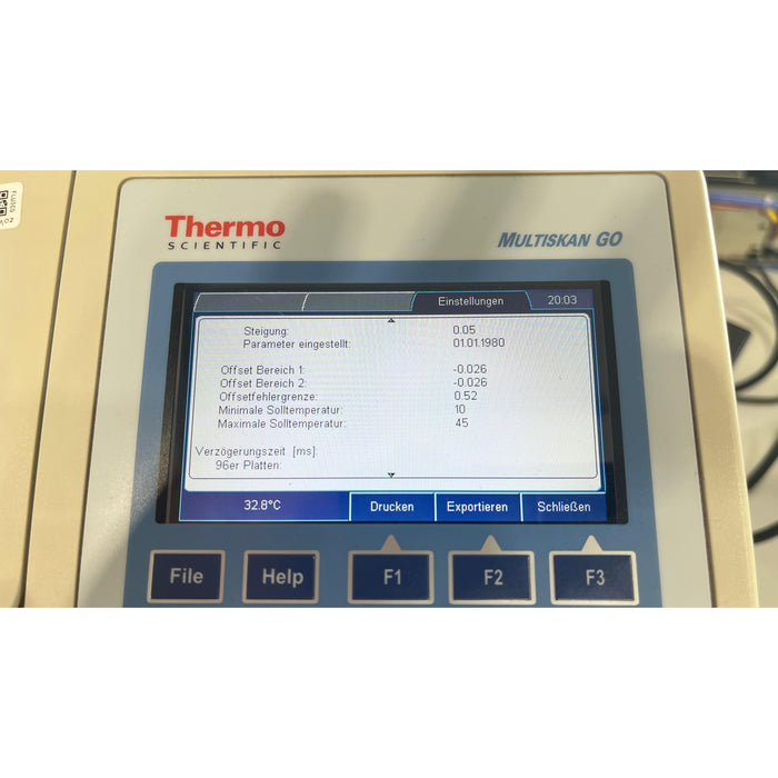 Spektrophotometer Thermo Scientific Multiskan Go für Küvetten (11.2010)