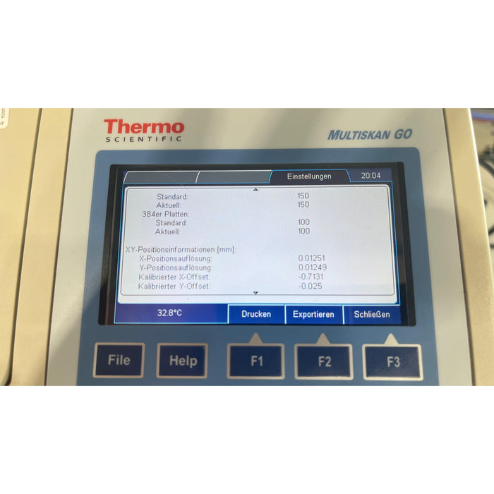 Spektrophotometer Thermo Scientific Multiskan Go für Küvetten (11.2010)