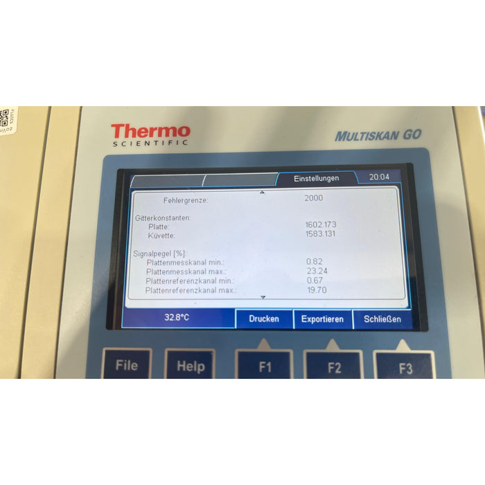 Spektrophotometer Thermo Scientific Multiskan Go für Küvetten (11.2010)