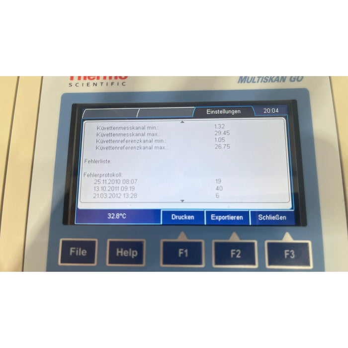 Spektrophotometer Thermo Scientific Multiskan Go für Küvetten (11.2010)