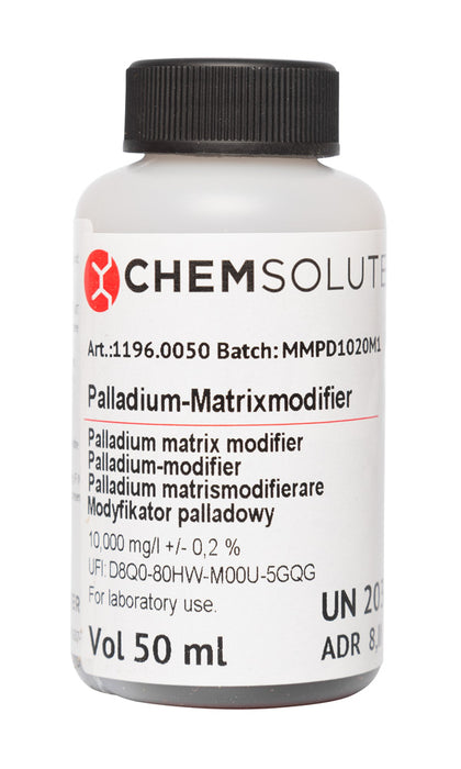 Palladium-Matrixmodifier 10000 μg/ml in 15% HNO3