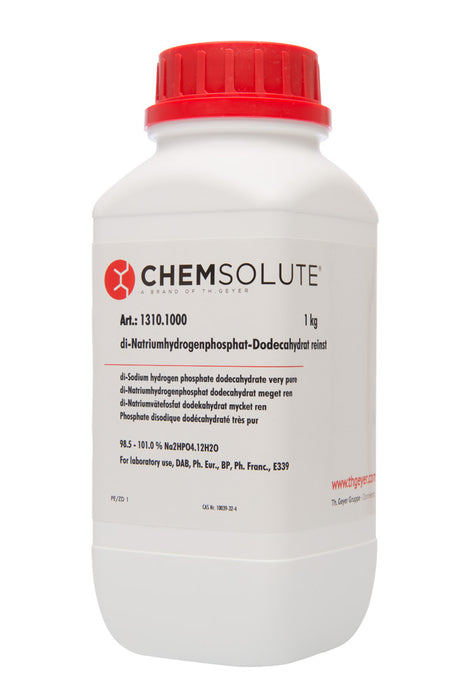 di-Natriumhydrogenphosphat-Dodecahydrat reinst, DAB, Ph. Eur., BP, Ph. Franc. (98,5-101,0 %)