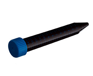 Röhrchen CELLSTAR 15 ml, Verschluss blau, braun, steril, 50 Stück/Box (500 Stk.)