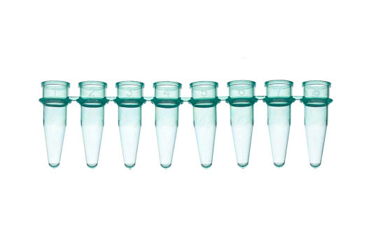 Sapphire PCR 8er Streifen, 0,2 ml, PP, ohne Deckel, grün, 125 Stück/Btl. (1250 Stk.)