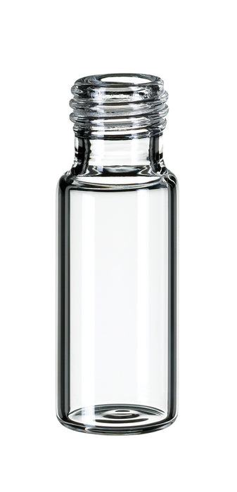 Kurzgewindeflasche ND9, Klarglas, 1. hydrolytische Klasse, 1,5 ml, 32 x 11,6 mm, VE=100, LABSOLUTE®