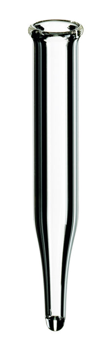 Mikroeinsatz, Klarglas, 1. hydrolytische Klasse, 0,3 ml, 40 x 6 mm, für ND13 Vials, VE=100, LABSOLUTE®